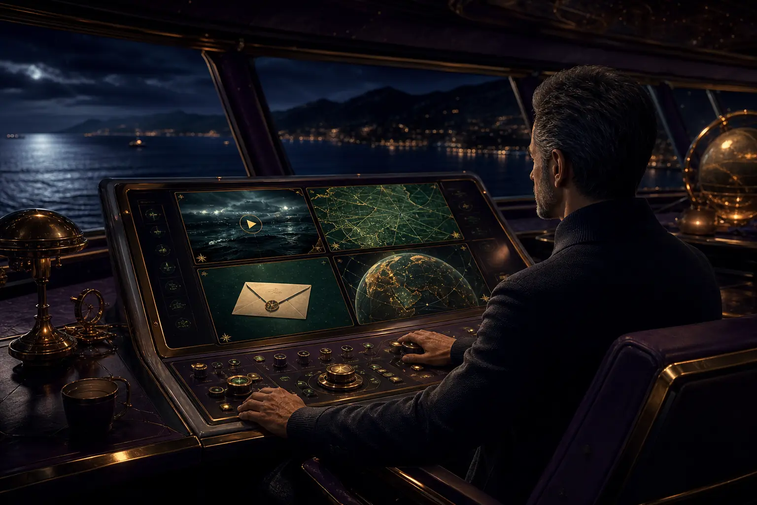 The Agentic OS Dashboard: Mission Control For All Your Agents — illustrated hero