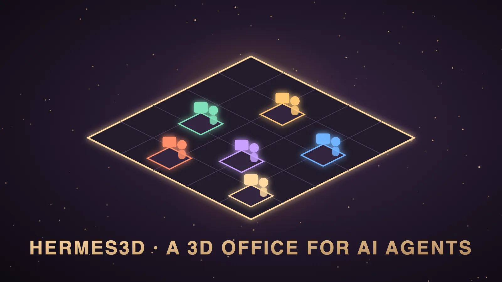 Hermes3D: The Free 3D Office For AI Agents, How It Works, And The Models To Run Behind It — illustrated hero