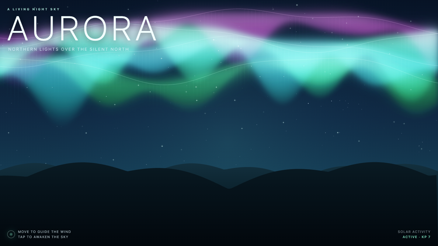 GPT-5.6 Sol one-shot build of Aurora — GoldieBench AI benchmark screenshot