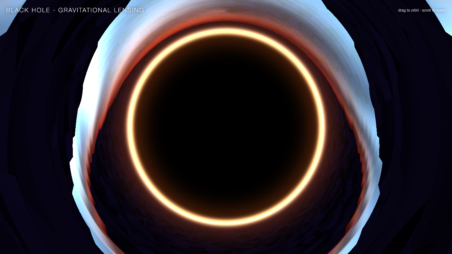 DeepSeek V4 Flash one-shot build of Blackhole — GoldieBench AI benchmark screenshot