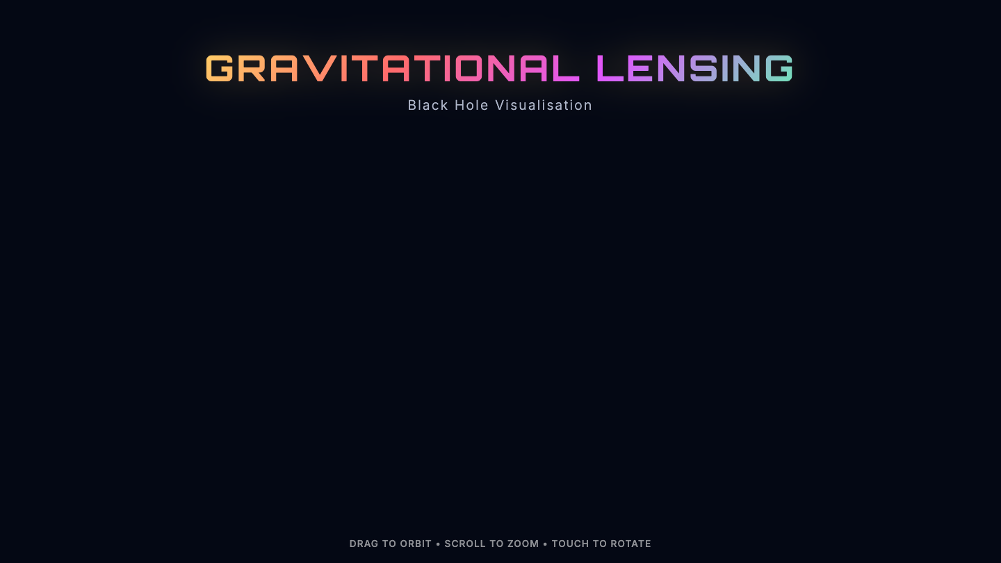 Inkling one-shot build of Blackhole — GoldieBench AI benchmark screenshot