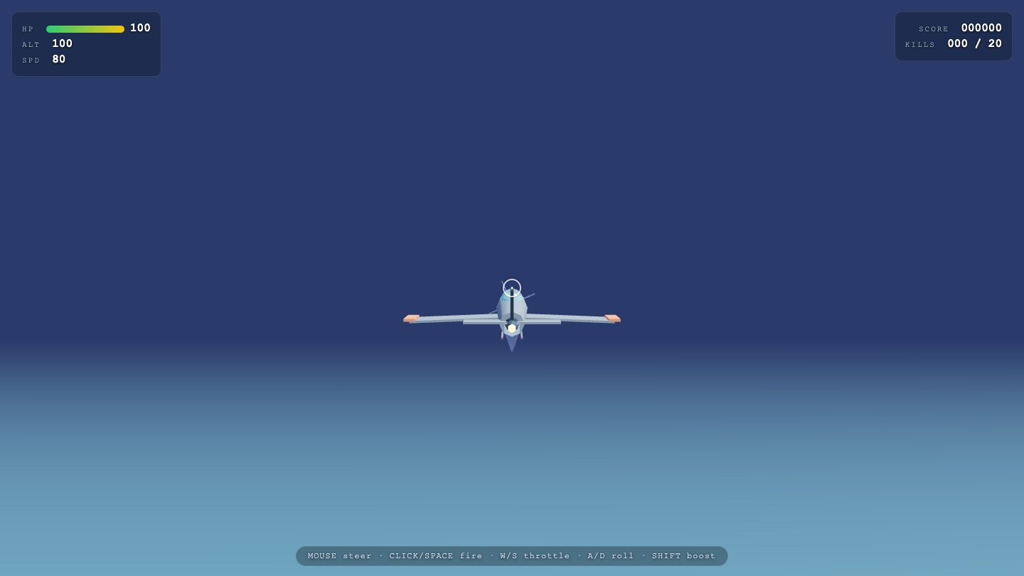 DeepSeek V4 Flash on Dogfight