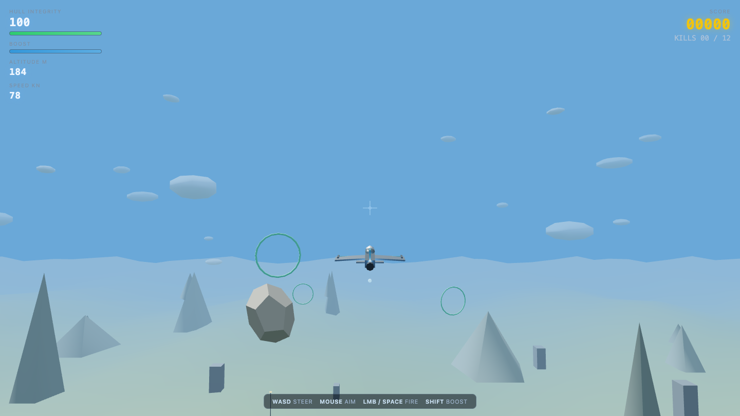 Grok 4.5 on Dogfight