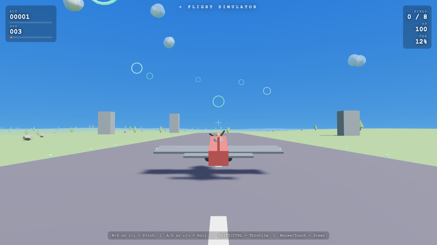 DeepSeek V4 Flash on Flightsim
