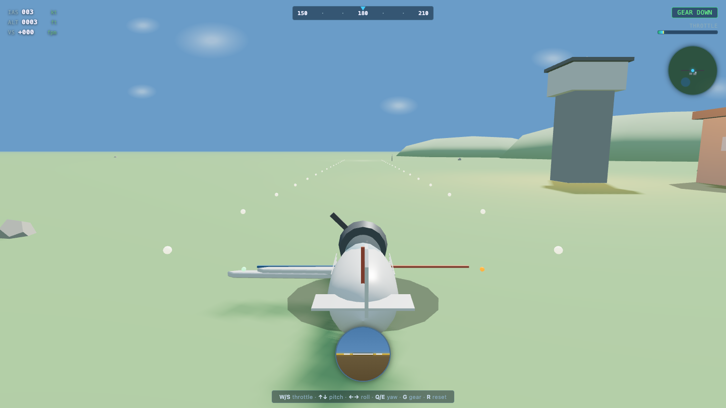 Grok 4.5 on Flightsim