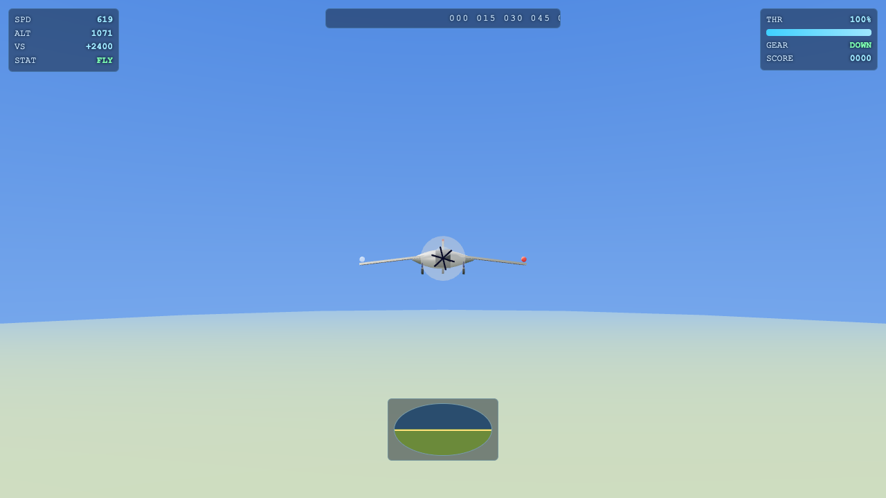 Hy3 on Flightsim