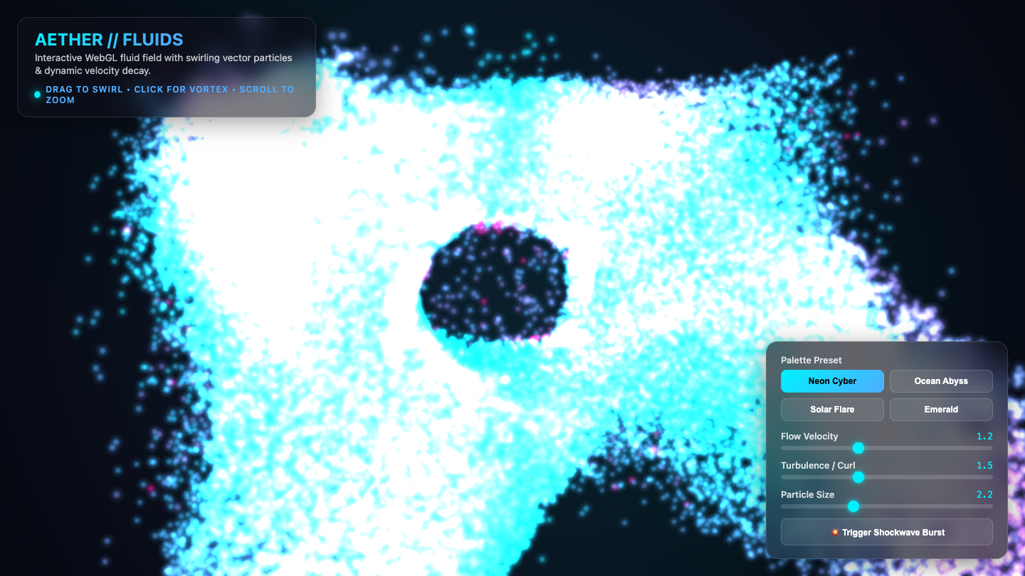 Gemini 3.6 Flash one-shot build of Fluid — GoldieBench AI benchmark screenshot
