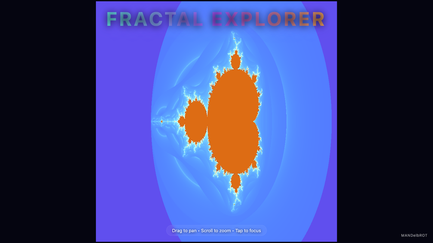 Inkling one-shot build of Fractal — GoldieBench AI benchmark screenshot