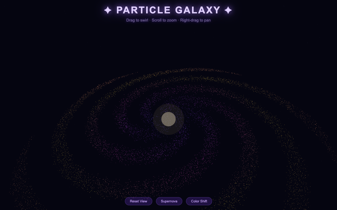 Qwable 5 27B Coder one-shot build of Galaxy — GoldieBench AI benchmark screenshot