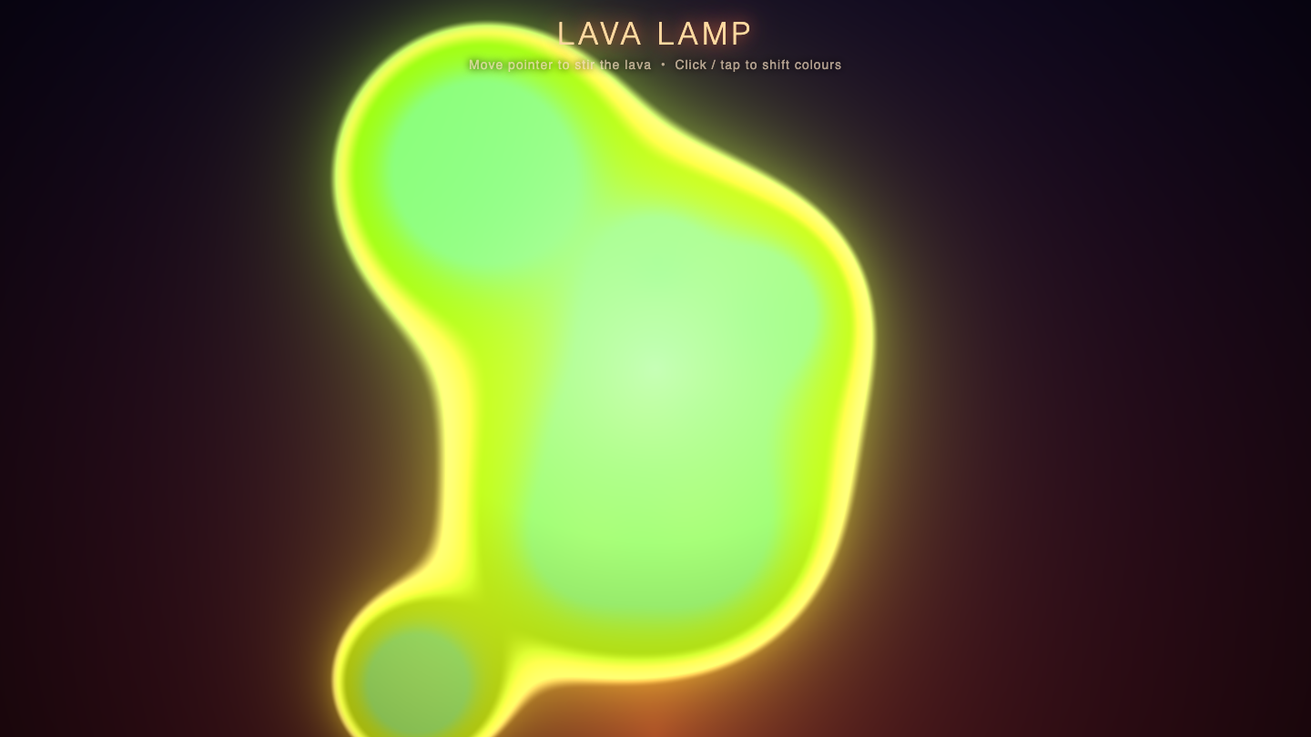 Claude Fable 5 on Lavalamp