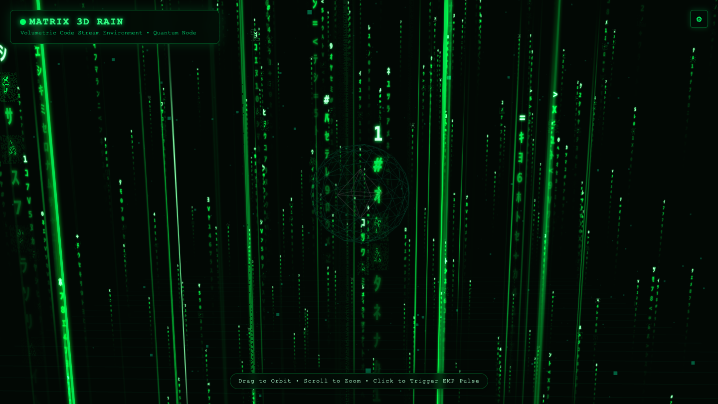 Gemini 3.6 Flash one-shot build of Matrix — GoldieBench AI benchmark screenshot