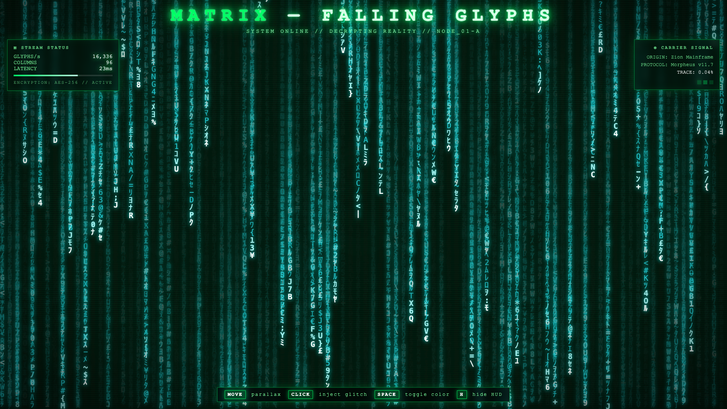 Muse Spark 1.2 one-shot build of Matrix — GoldieBench AI benchmark screenshot