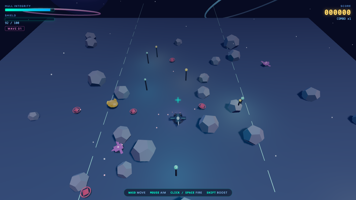 Grok 4.5 on Neonblaster