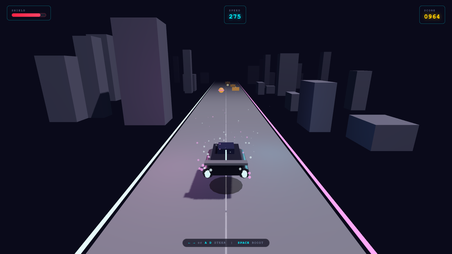 DeepSeek V4 Pro on Neonracer