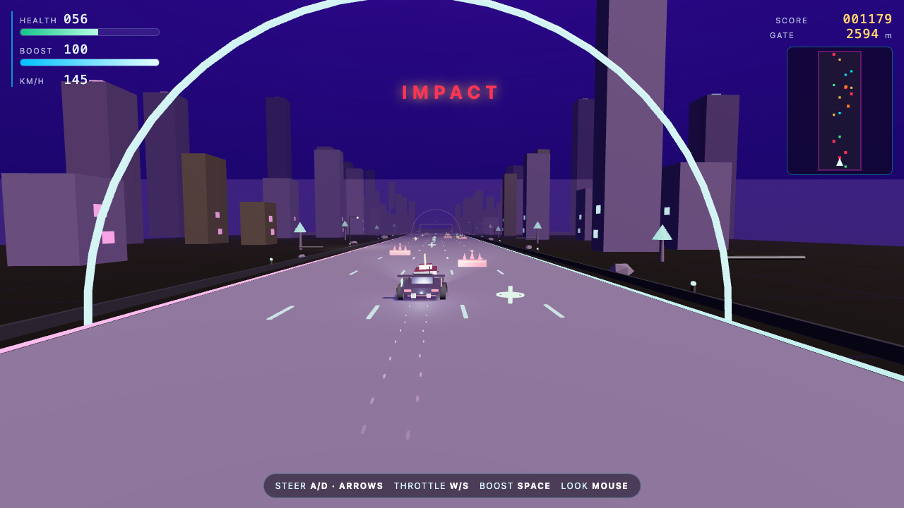 Grok 4.7 on Neonracer