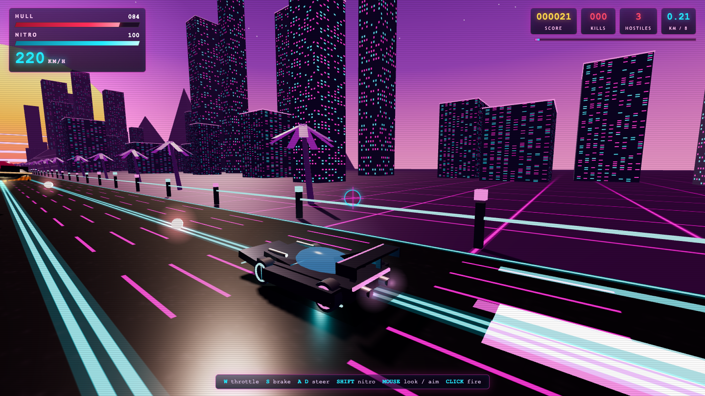Claude Opus 5.5 on Neonracer