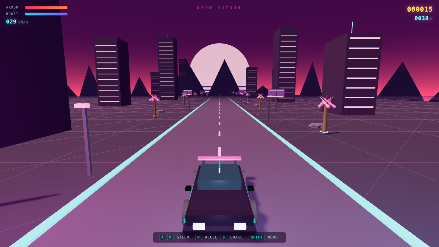 Grok 4.5 on Outrun