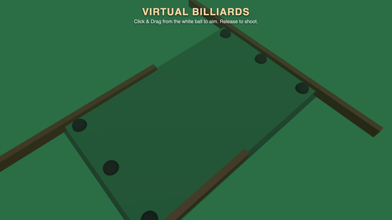 Ornith 1.0 one-shot build of Pool — GoldieBench AI benchmark screenshot