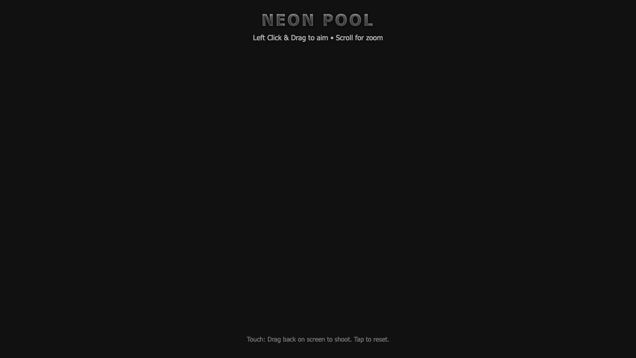 Qwythos 9B one-shot build of Pool — GoldieBench AI benchmark screenshot