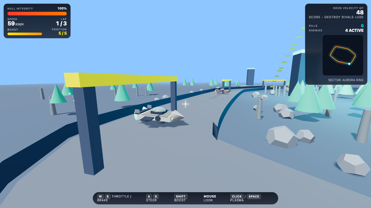 Muse Spark 1.2 on Racing