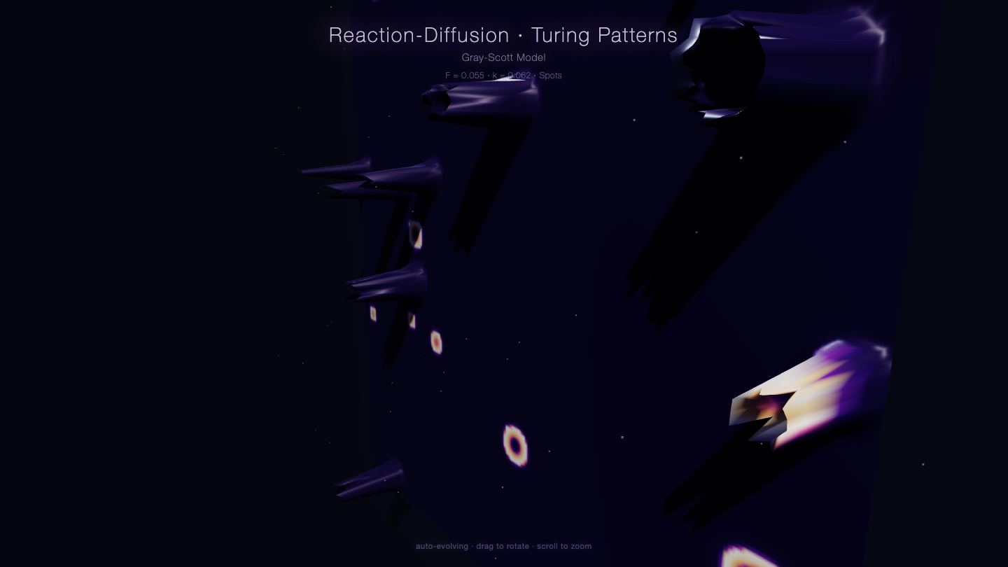 DeepSeek V4 Pro one-shot build of Reactiondiff — GoldieBench AI benchmark screenshot