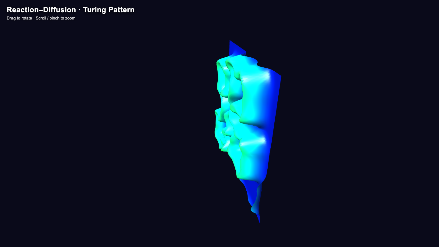 DeepSeek V4 Flash one-shot build of Reactiondiff — GoldieBench AI benchmark screenshot