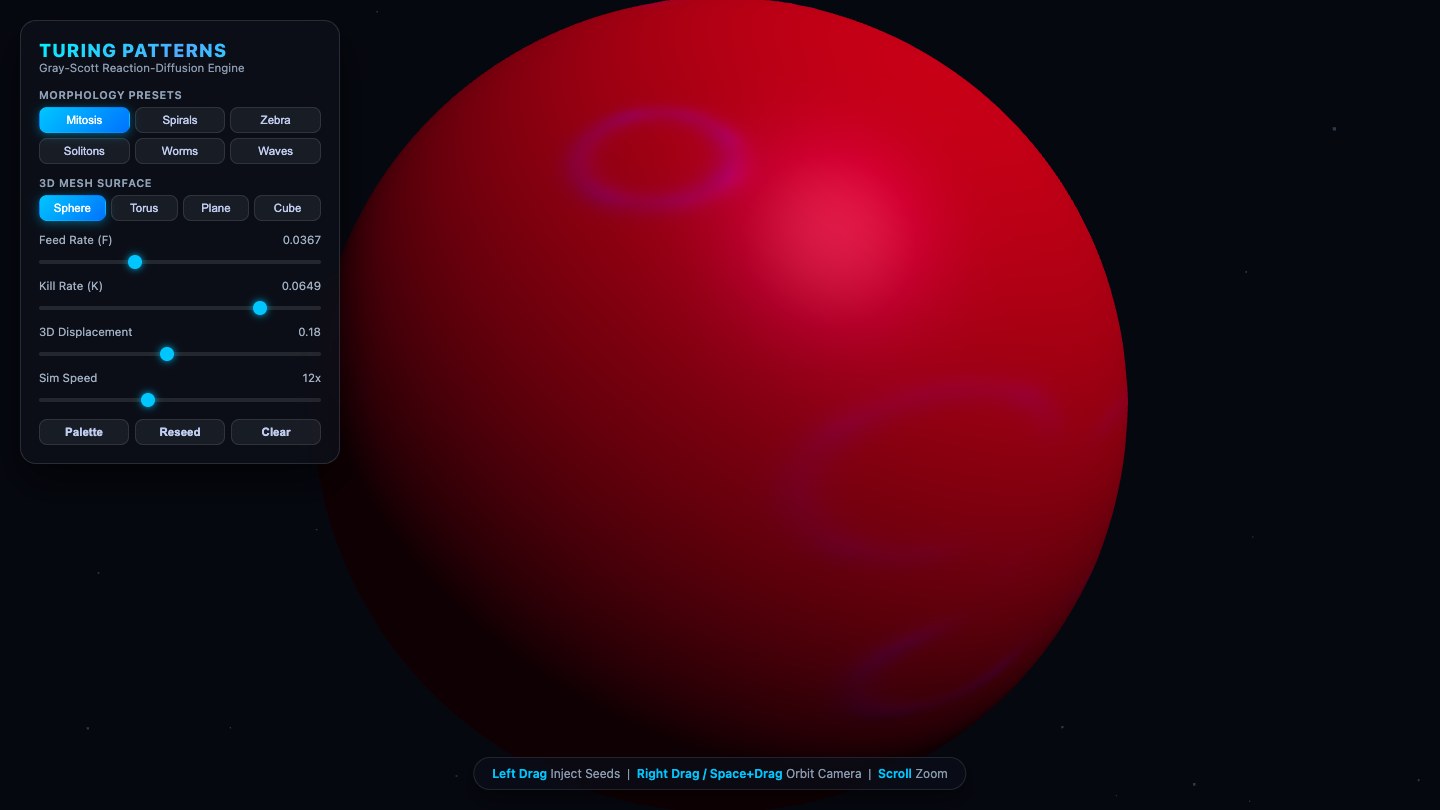 Gemini 3.6 Flash one-shot build of Reactiondiff — GoldieBench AI benchmark screenshot