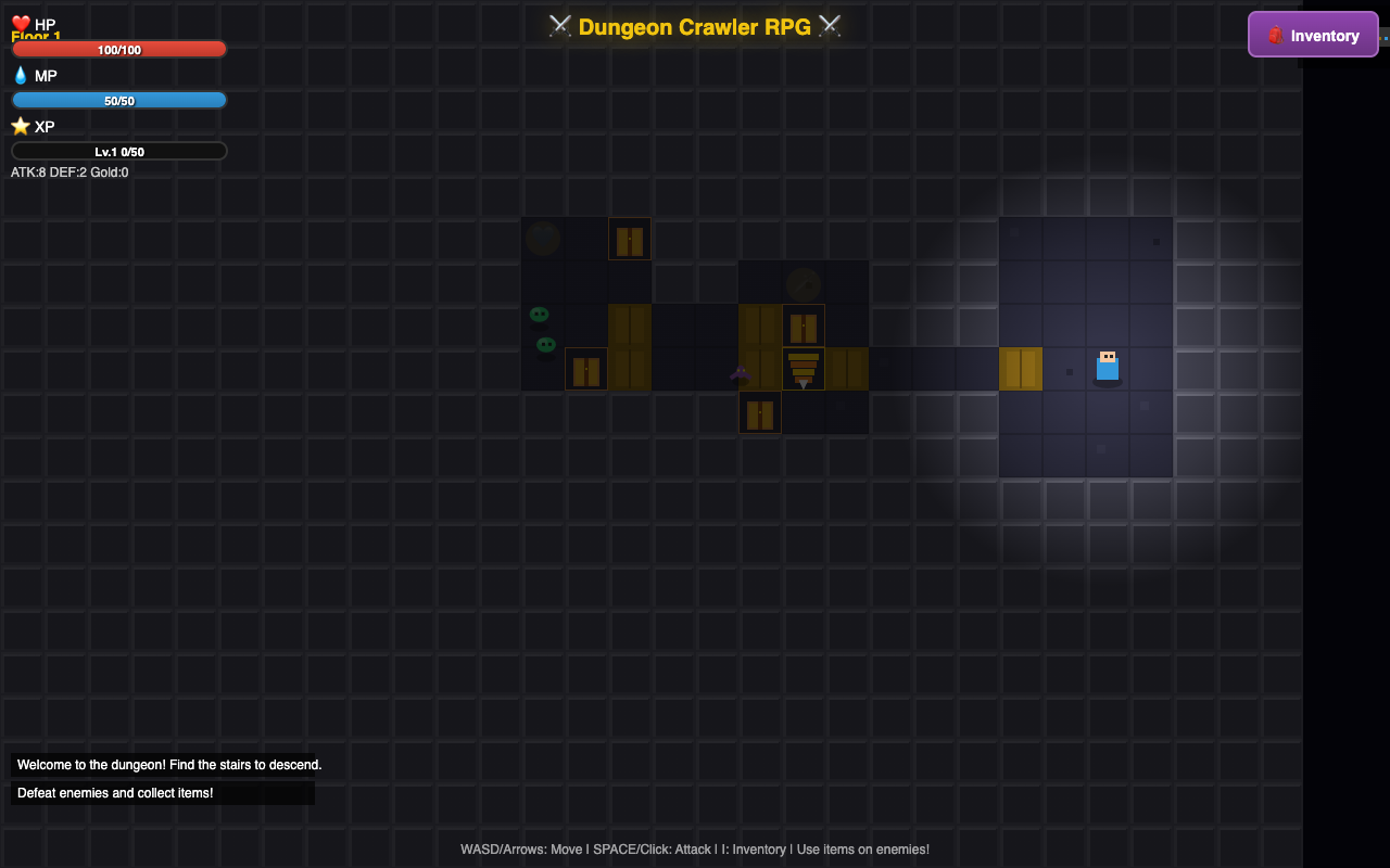 Qwable 5 27B Coder one-shot build of Rpg — GoldieBench AI benchmark screenshot