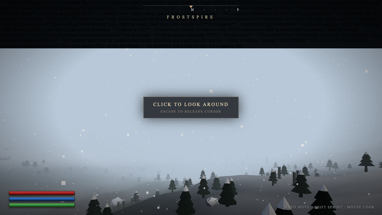 GLM-5.2 on Skyrim