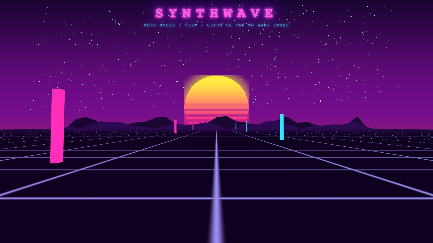 Claude Fable 5 on Synthwave