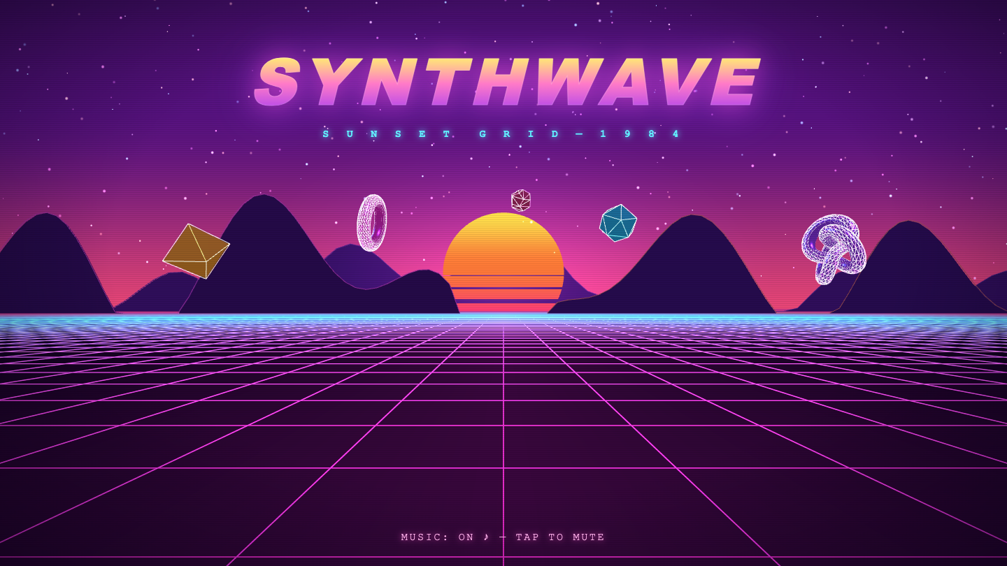 Kimi K3 one-shot build of Synthwave — GoldieBench AI benchmark screenshot