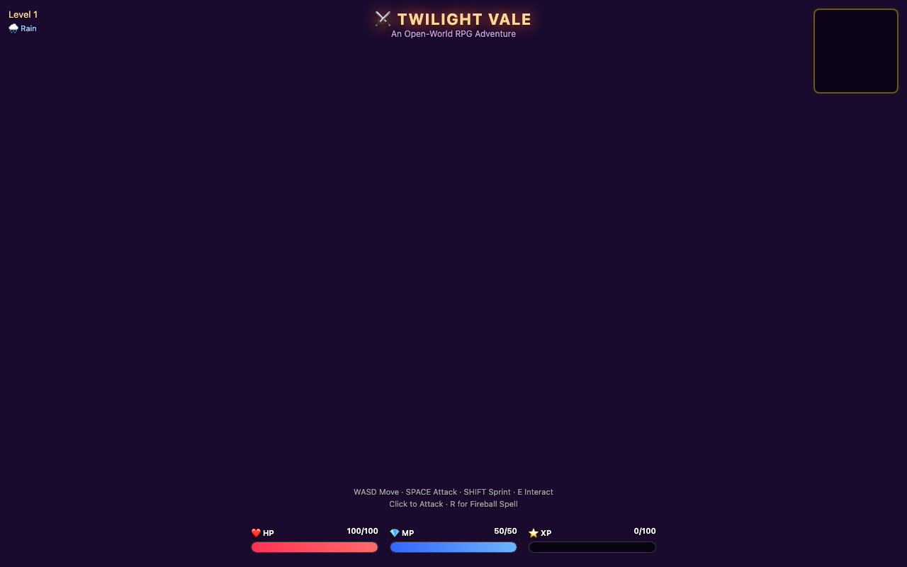 Qwable 5 27B Coder one-shot build of Twilightvale — GoldieBench AI benchmark screenshot