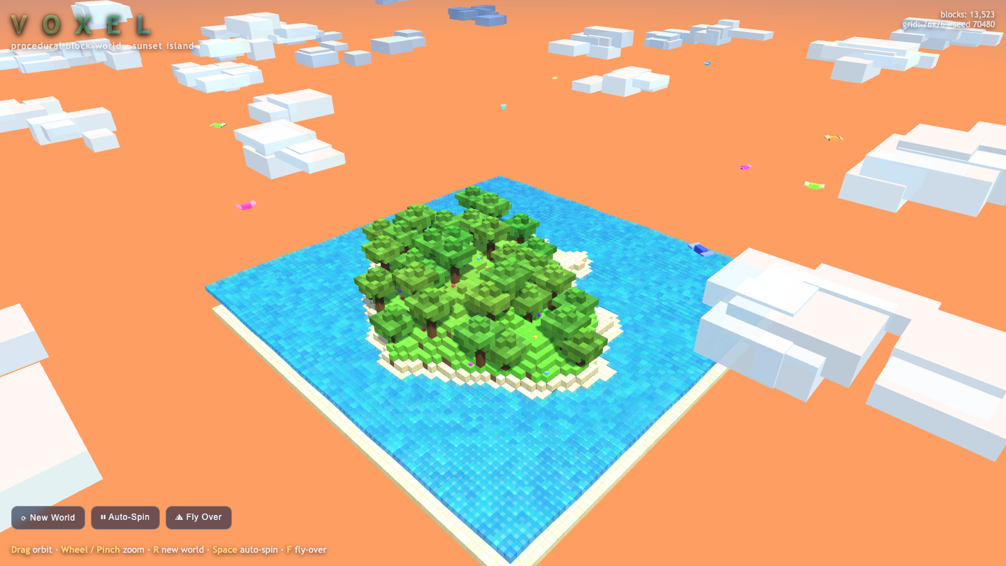 Claude Opus 5 on Voxel