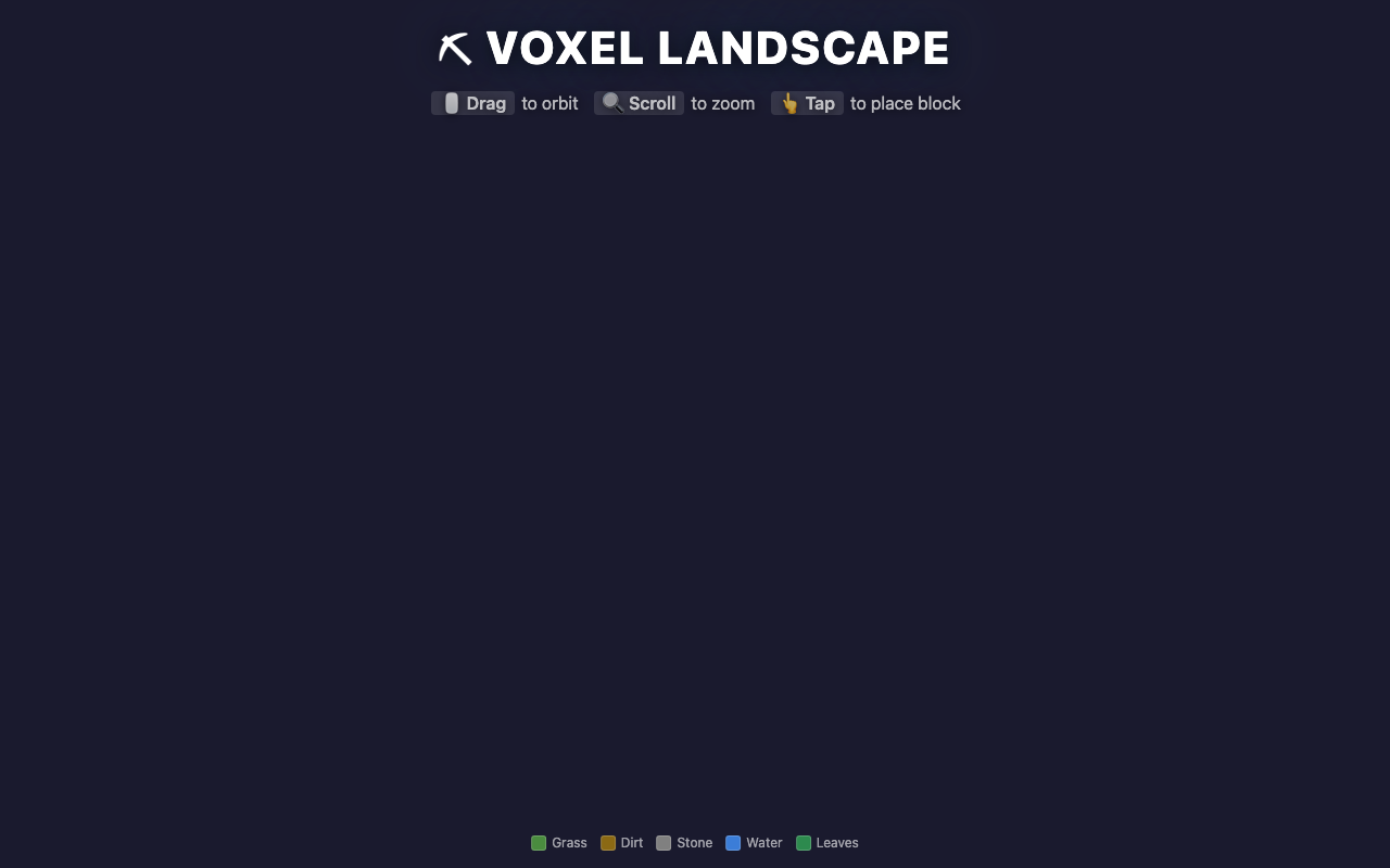 Qwable 5 27B Coder one-shot build of Voxel — GoldieBench AI benchmark screenshot