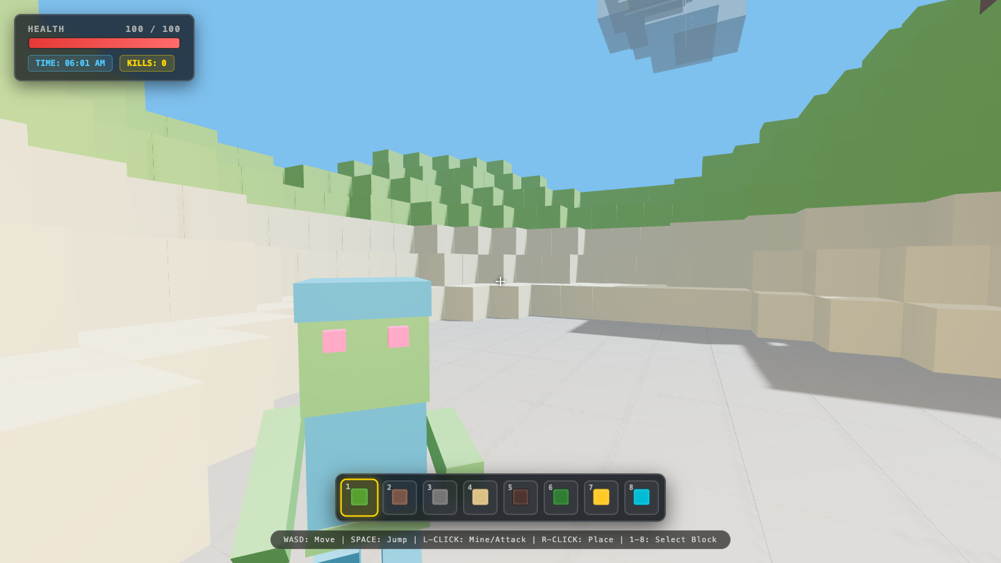 Gemini 3.6 Flash on Voxelcraft