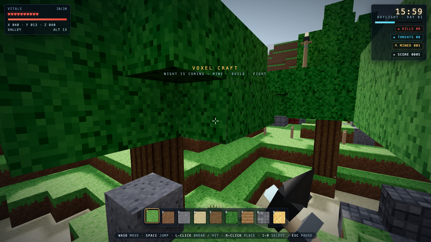 MiMo-V2.6 Pro on Voxelcraft
