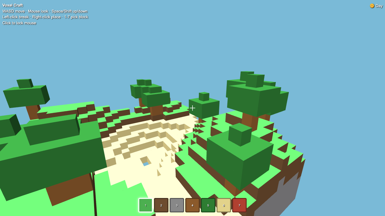 Opus 4.8 on Voxelcraft