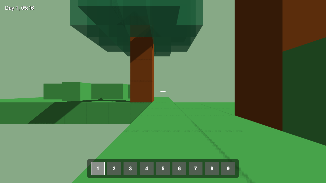 Qwen 3.7 on Voxelcraft