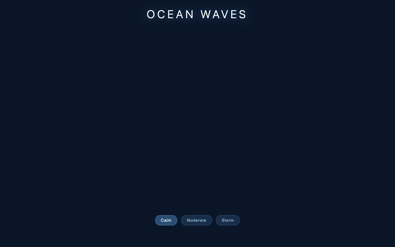 Qwable 5 27B Coder one-shot build of Waves — GoldieBench AI benchmark screenshot