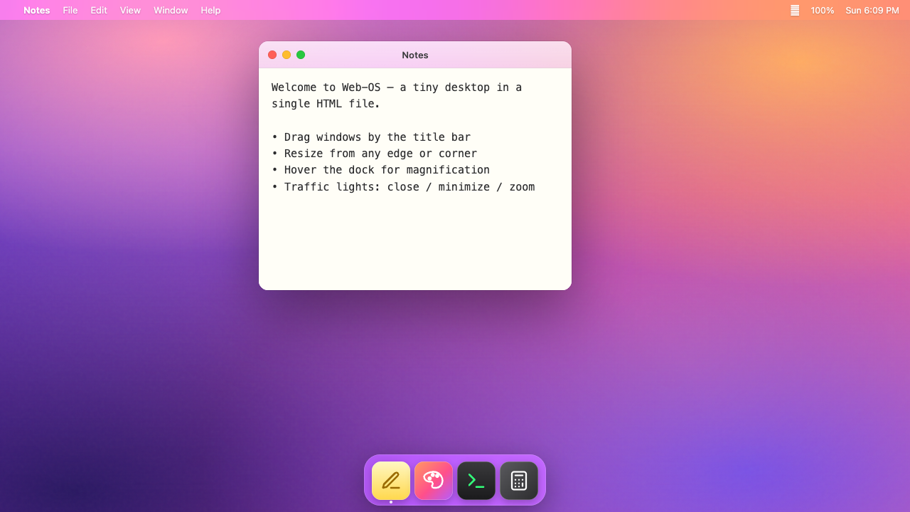 Fusion on Webos