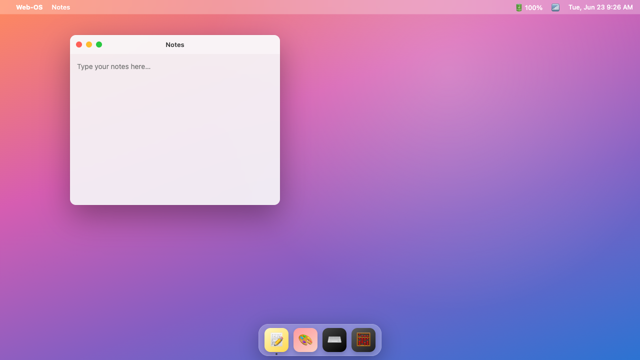 Opus 4.8 on Webos